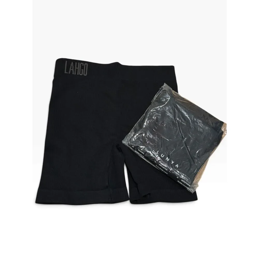 Lahgo Modal Boxer Brief Black Size S NWT Lot of 2